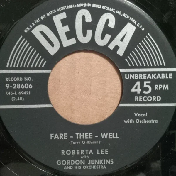 Fare - Thee - Well / Ill Wind