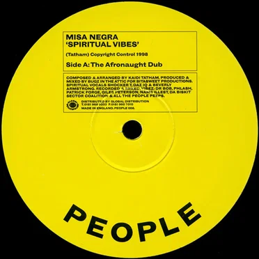 Spiritual Vibes by Misa Negra - album cover