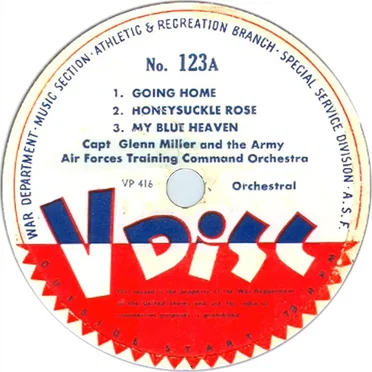 Going Home / Honeysuckle Rose / My Blue Heaven / In the Mood