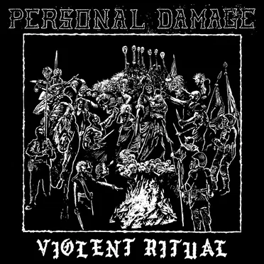Violent Ritual by Personal Damage - album cover