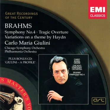 Symphony No.4 / Tragic Overture / Variations on a Theme by Haydn