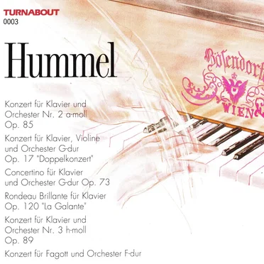 Konzert fur Klavier und Orchester Nr. 2 a-moll op. 85 / Konzert fur Klavier, Violine und Orchester G-dur op. 17 "Doppelkozert" etc.