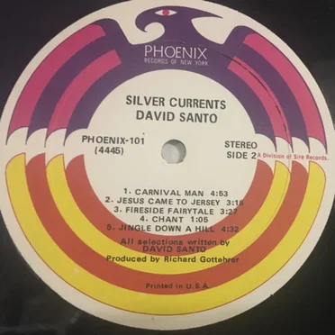 Silver Currents by David Santo - album cover