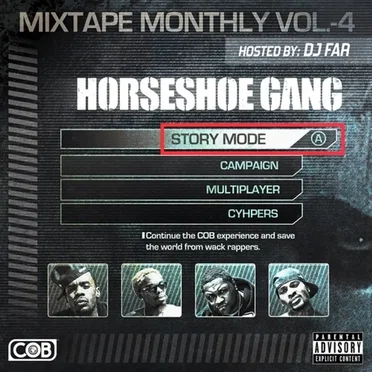 Mixtape Monthly Vol. 4 by Horseshoe Gang - album cover