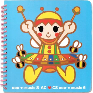 pop'n music 8 AC ♥ CS pop'n music 6 by Various Artists - album cover