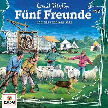 Fünf Freunde, Episode 158: und das verlorene Maß by Enid Blyton - album cover