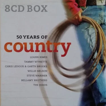 50 Years of Country by Various Artists - album cover