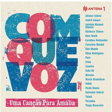 Com Que Voz - Uma Canção Para Amália by Various Artists - album cover