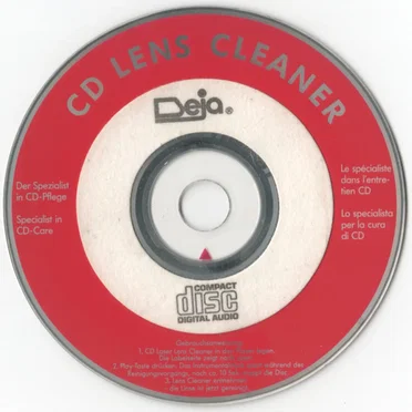 CD Lens Cleaner by [no artist] - album cover