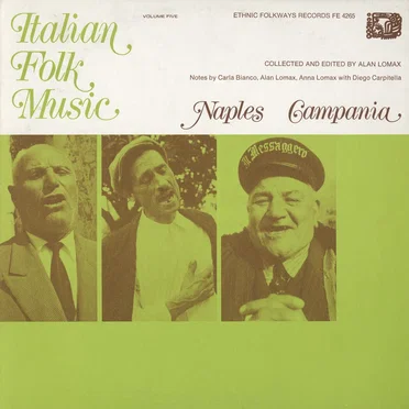 Italian Folk Music, Vol.5: Naples and Campania by Various Artists - album cover