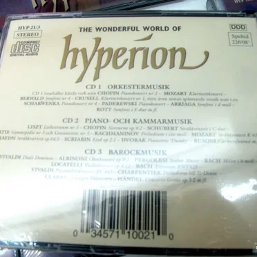 The Wonderful World of Hyperion by Various Artists - album cover