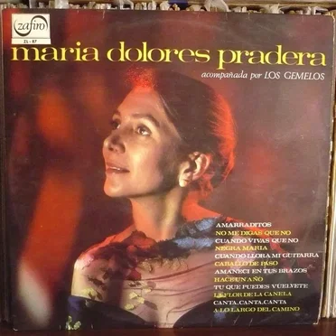 María Dolores Pradera acompañada por Los Gemelos