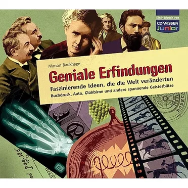 Geniale Erfindungen - Faszinierende Ideen, die die Welt veränderten by Manon Baukhage - album cover