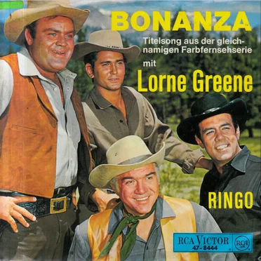 Ringo / Bonanza by Lorne Greene - album cover