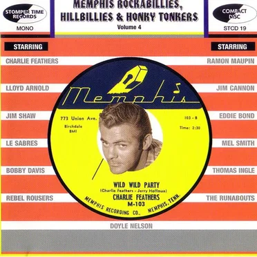 Memphis Rockabillies, Hillbillies & Honky Tonkers, Volume 4: Memphis Records by Various Artists - album cover
