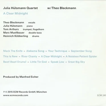 A Clear Midnight: Kurt Weill and America