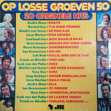 Op losse groeven, 50 by Various Artists - album cover