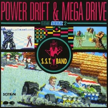 Power Drift & Mega Drive -G.S.M. SEGA 2-
