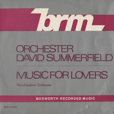Orchester David Summerfield / Music for Lovers by Orchester David Summerfield - album cover