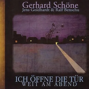 Ich öffne die Tür weit am Abend
