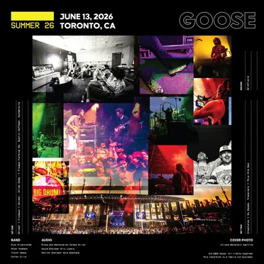 2026-06-13: RBC Amphitheatre, Toronto, ON, Canada by Goose - album cover