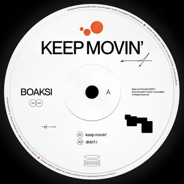 Keep Movin’ by Boaksi - album cover