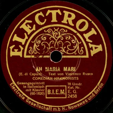 Ah Maria Mari / Tarantella Sincera
