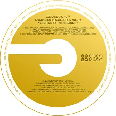 GOGO Music 10th Anniversary Collection, Vol. IV: Visions of Musicians by Various Artists - album cover