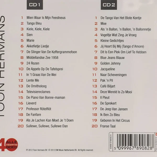 Alle 40 goed: Toon Hermans
