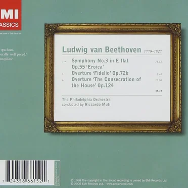 Symphony No. 3 "Eroica" / "Fidelio" Overture