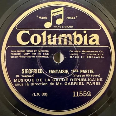 Siegfried. Fantaisie