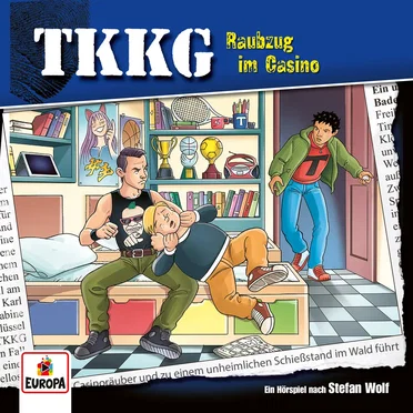 TKKG 210: Raubzug im Casino by Stefan Wolf - album cover