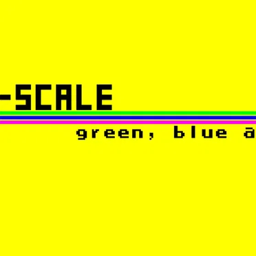 Green, Blue and Purple