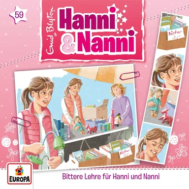 Hanni und Nanni 59: Bittere Lehre für Hanni und Nanni by Enid Blyton - album cover