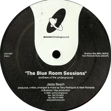 The Blue Room Sessions by Brothers of the Underground - album cover
