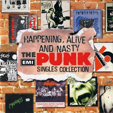 Happening, Alive and Nasty: The EMI Punk Singles Collection by Various Artists - album cover