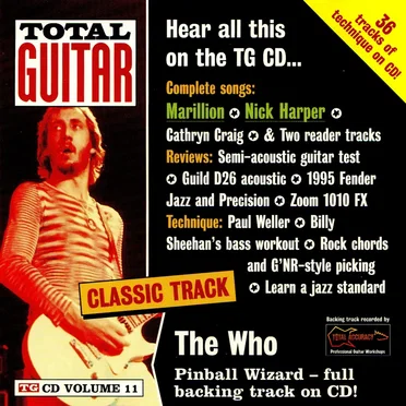 The Total Guitar CD, Volume 11 by Various Artists - album cover