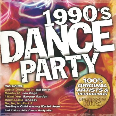 1990’s Dance Party by Various Artists - album cover