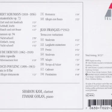 Works for Clarinet and Piano