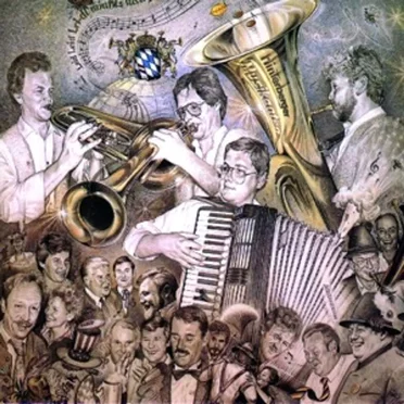Leidl, miaßt’s lustig sei by Hinterberger Musikanten - album cover