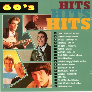 The 60's Collection - 60's Hits Hits Hits by Various Artists - album cover