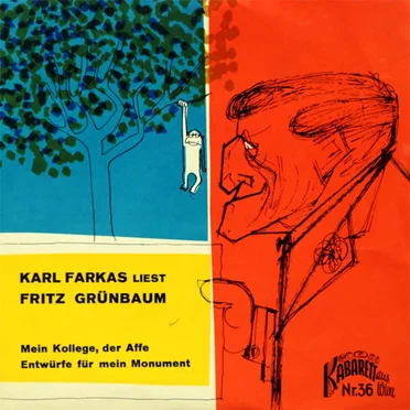 Mein Kollege, der Affe / Entwürfe für mein Monument