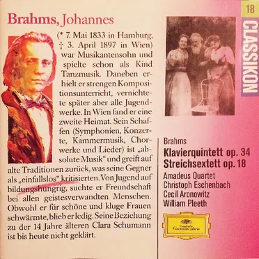 Piano Quintet Op. 34 / String Sextet Op. 18