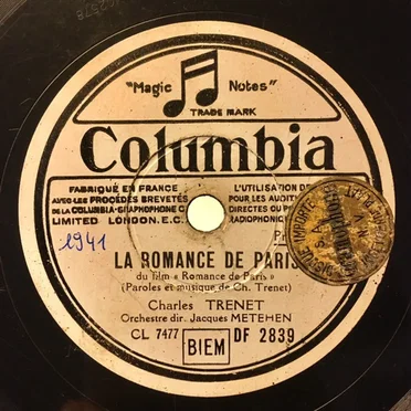 La Romance de Paris / Un rien me fait chanter