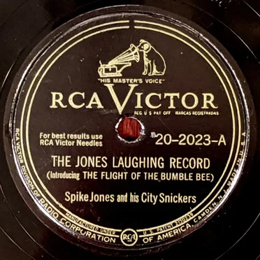 The Jones Laughing Record (Introducing the Flight of the Bumble Bee)