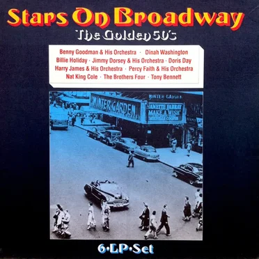 Stars on Broadway: The Golden 50s by Various Artists - album cover
