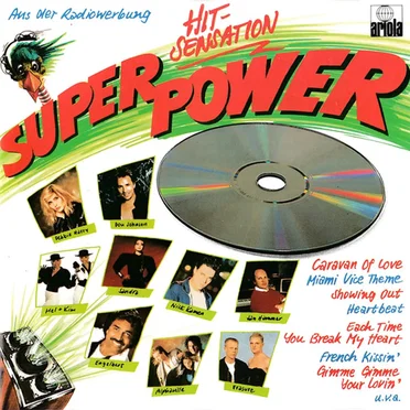 Super Power Hit-Sensation by Various Artists - album cover
