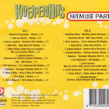 Kneipenhits: Hitmixe Party by Various Artists - album cover