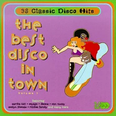 The Best Disco In Town: 38 Classic Disco Hits by Various Artists - album cover