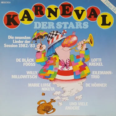 Karneval der Stars, Folge 12: Die neuesten Lieder der Session 1982/83 by Various Artists - album cover